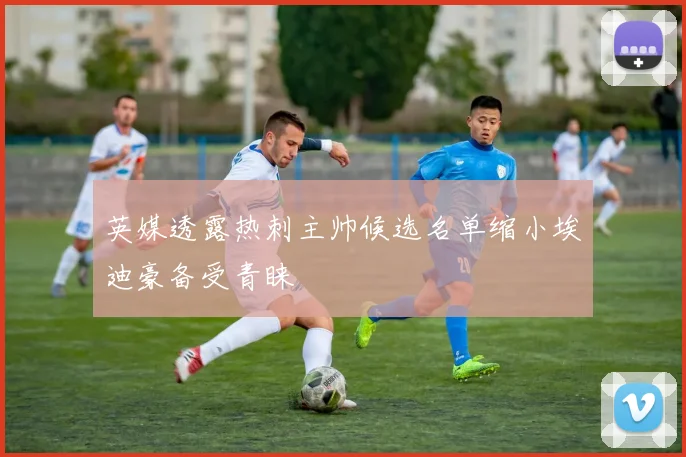 英媒透露热刺主帅候选名单缩小埃迪豪备受青睐